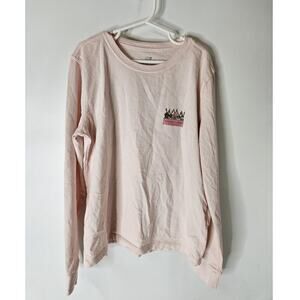 Vineyard Vines Girls' Glitter Reindeer Pups Logo Box Long-Sleeve Tee Size 12/14